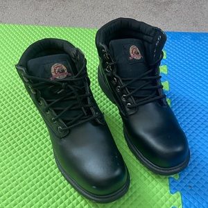 Brahma steel toe boots black size 14W adult